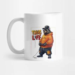 Hip-Hop Bear: THUG Life Style" - Rapper, Gangster Mug